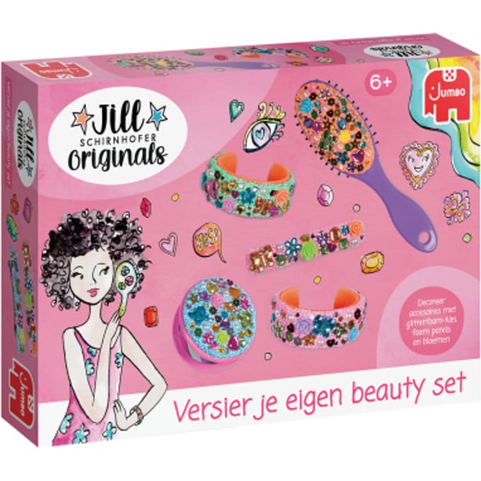 Jumbo - Jill Schirnhofer - Versier je eigen beauty set - Knutselset - Knutselpakket 6 jaar