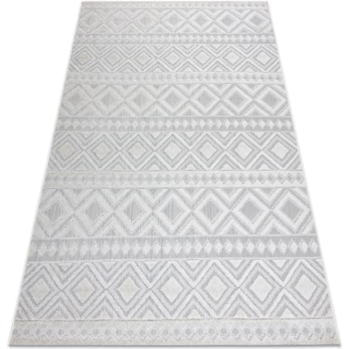 Kleden Rugsx Tapijt Structureel SOLE D3851 Boho, diamanten Plat 80x250 cm