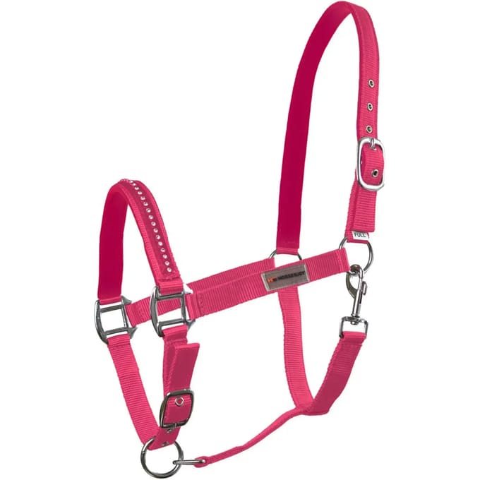 Nylon paardenhalster Horsenjoy Glitter
