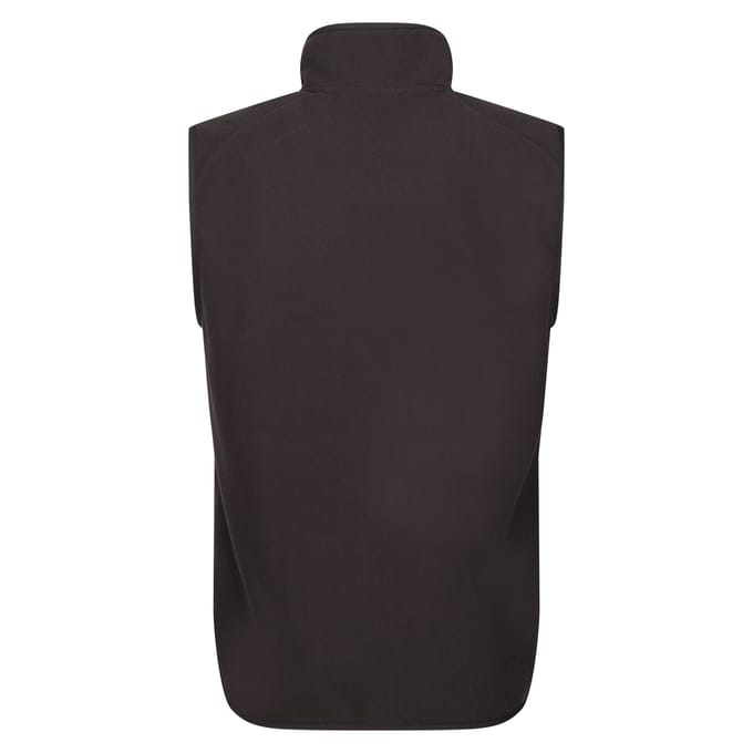 Regatta Heren Navigate Fleece Gilet (Zwart/Seal Grijs)