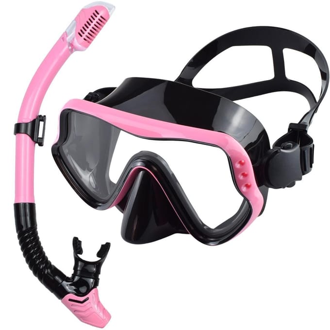 Duikbril snorkelset duikmasker average size