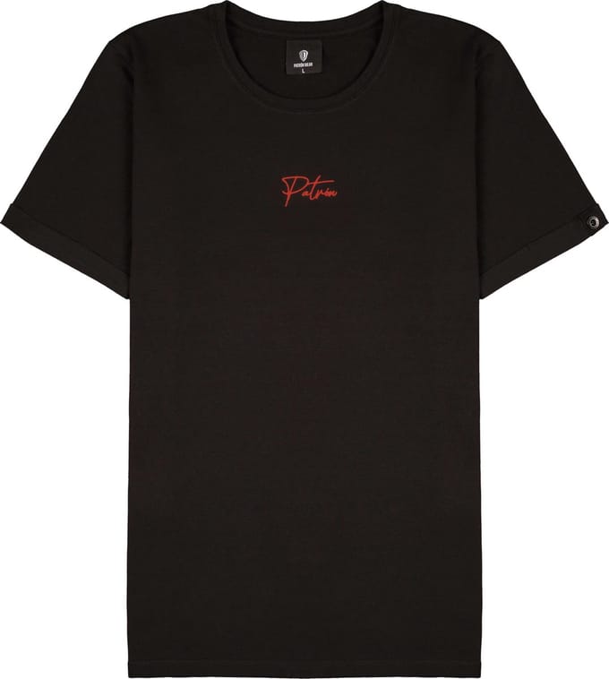 Patrón Wear - Emilio T-shirt Black/Red - Maat M
