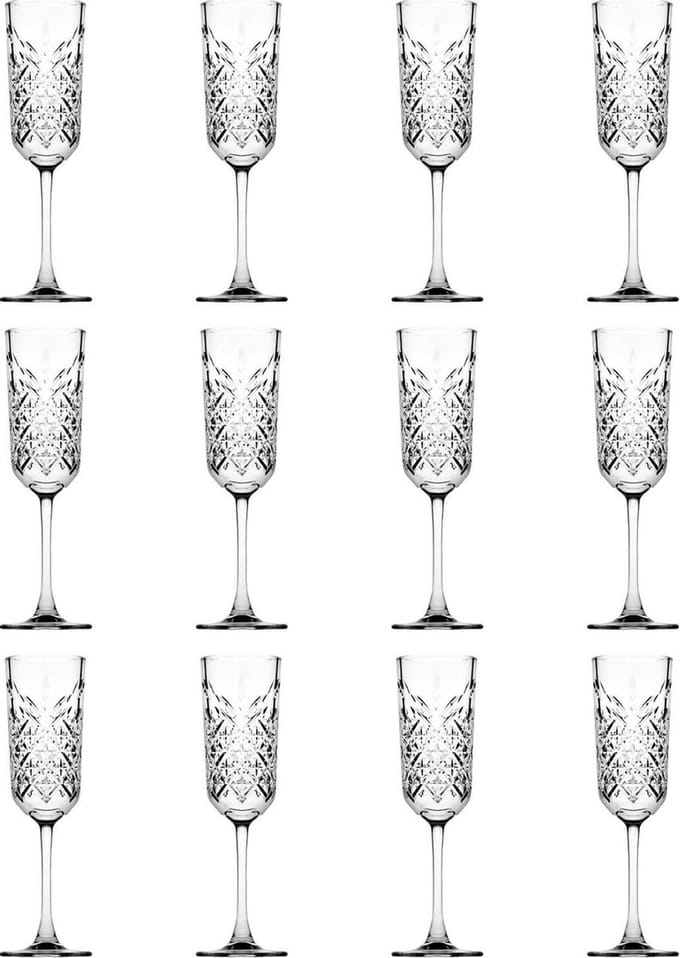Pasabahce Champagneflûte Timeless 17,5 cl - Transparant 12 stuk(s)