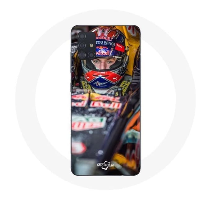 Coque pour Samsung Galaxy A71 Formule 1 Max Verstappen Pilote automobile de F1
