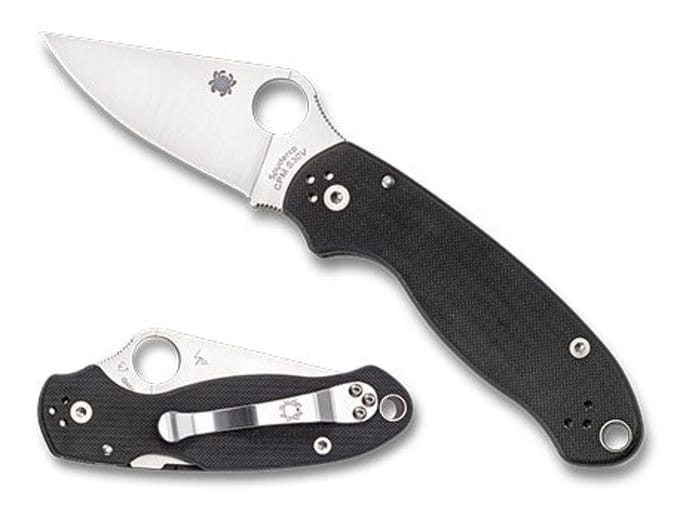 Spyderco Zakmes Para 3 Black CPM S45VN PE