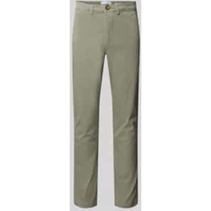 slim fit chino van katoenmix