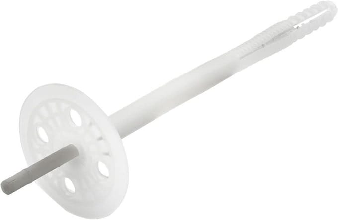Pleisterplug voor Isolatiebevestiging - Plug voor Gips en Gevels