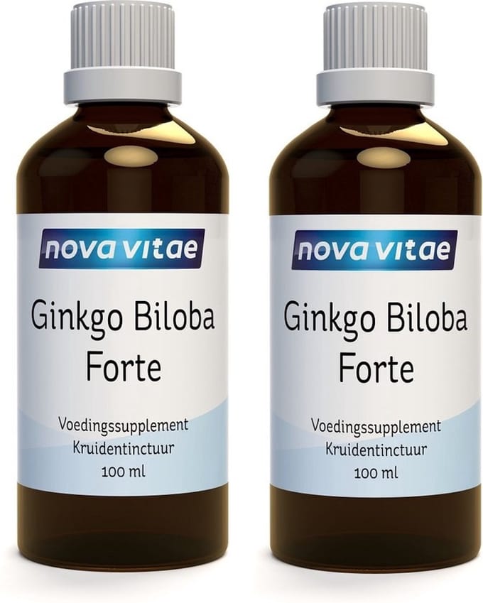 Nova Vitae - Ginkgo Biloba - Forte - Tinctuur - 200 ml