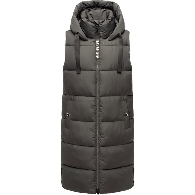 Gewatteerd & Winddicht Navahoo Schnuffelchen - Bodywarmer - Volwassen - Waterafstotend - Antraciet - M