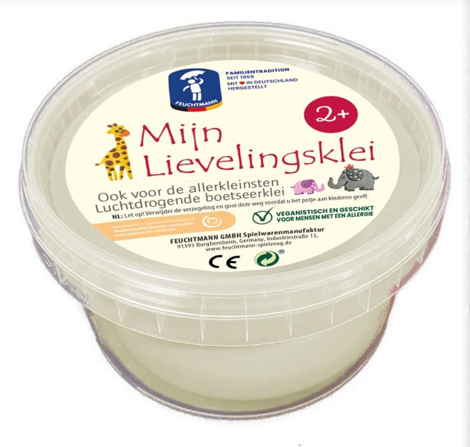 Feuchtmann 628 1518-1 - Mijn lievelingsklei 500 gram - wit