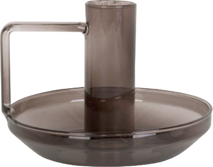 Kandelaar | Kaarsenhouder | Modern Light | Present Time | Chocolate Brown | Bruin