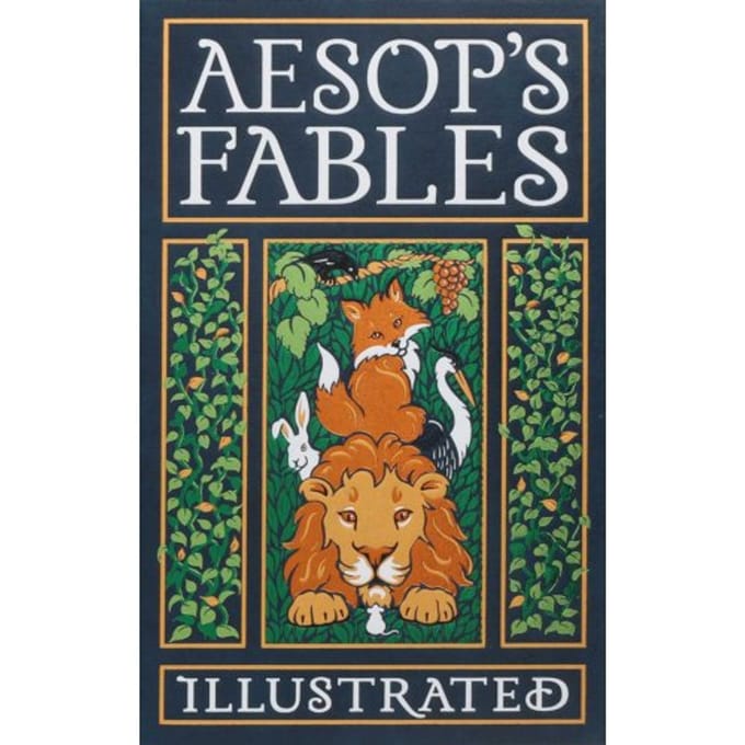 Aesops Fabels Geïllustreerd door Aesop Hardback Boek 9781667211572