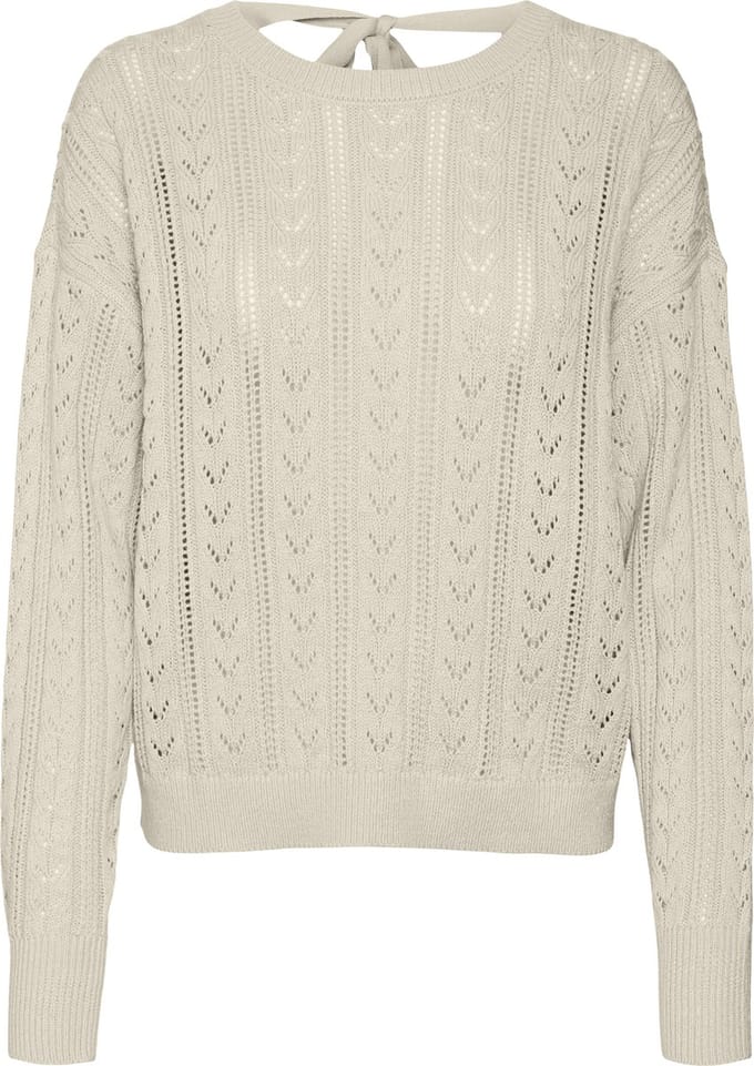 VERO MODA - VMNEWVERENA LS BACKDETAIL PULLOVE BOO - Dames - Gebreide truien