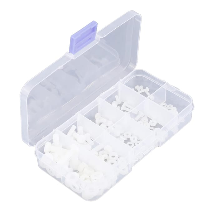 150 stuks M2 M2.5 M3 M4 M5 Schroeven Bouten Moeren Ringen Assortimentskit in Doos