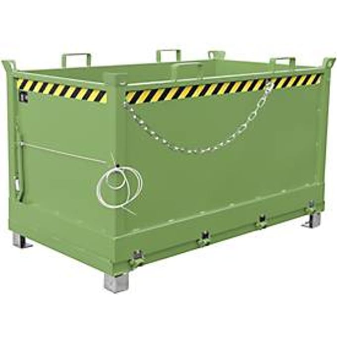 Bodemklepcontainer FB 1500, groen