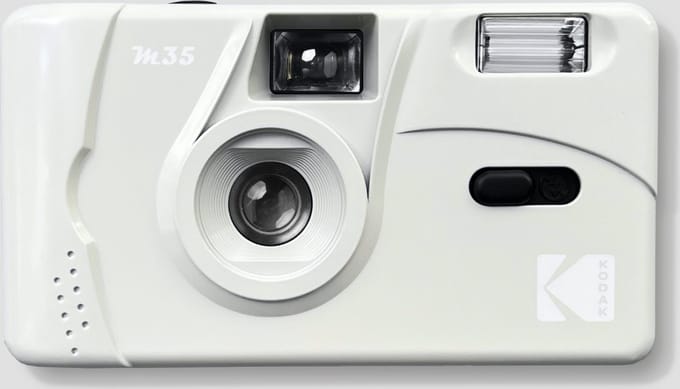 Kodak M35 - Analoge Camera (35mm) - White - ISO 200/400 - Inclusief batterij
