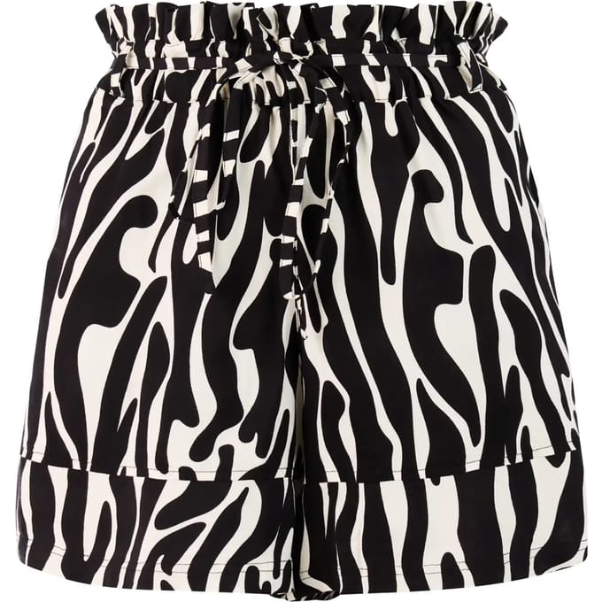 Protest PRTBrady - Korte broek Dames - Tailleband elastiek - Normale pasvorm - Wit
