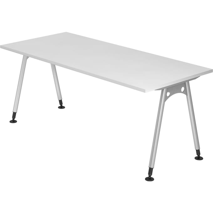 ATOS 19 S | Bureau - Wit 180 x 80 Tafelhoogte I In hoogte verstelbaar