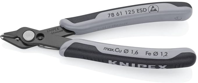 Knipex 78 61 125 ESDSB Zijkniptang 125 mm 1 stuk(s)