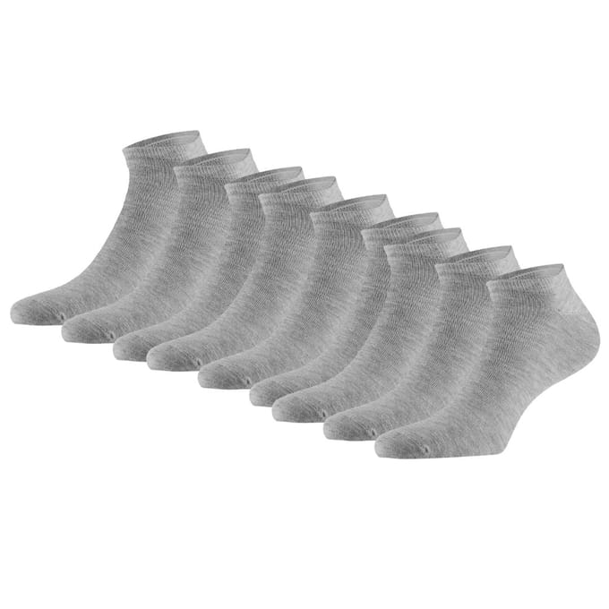 Morethansocks - Bamboe sneakersokken basic - 9-Pack - Naadloze sokken - Bamboe sneakersokken dames - Bamboe sokken heren