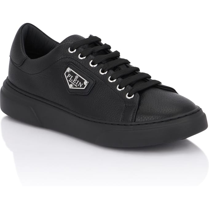 Leather Lo-Top Sneakers Iconic Plein