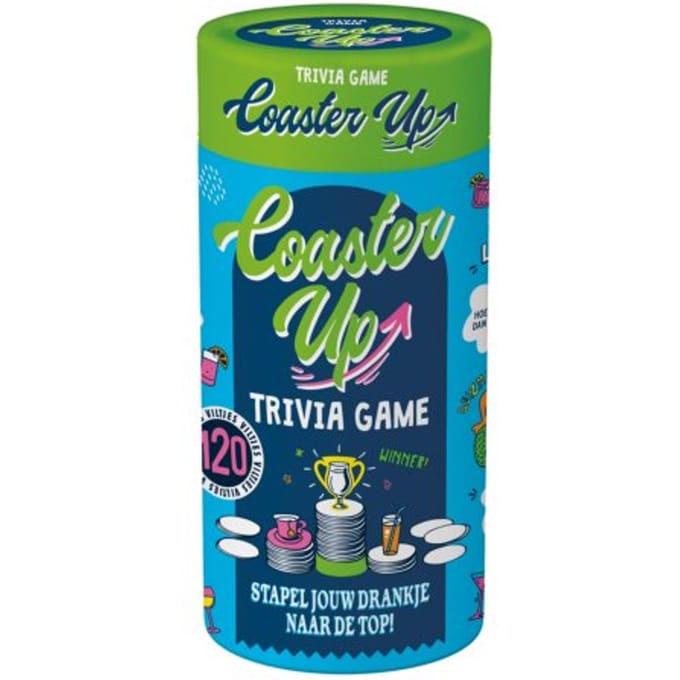 Coaster Up - Trivia Game - ImageBooks Factory