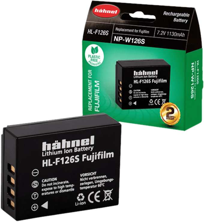 Hähnel Fototechnik HL-F126S Camera-accu Vervangt originele accu NP-F126S 7.2 V 1130 mAh