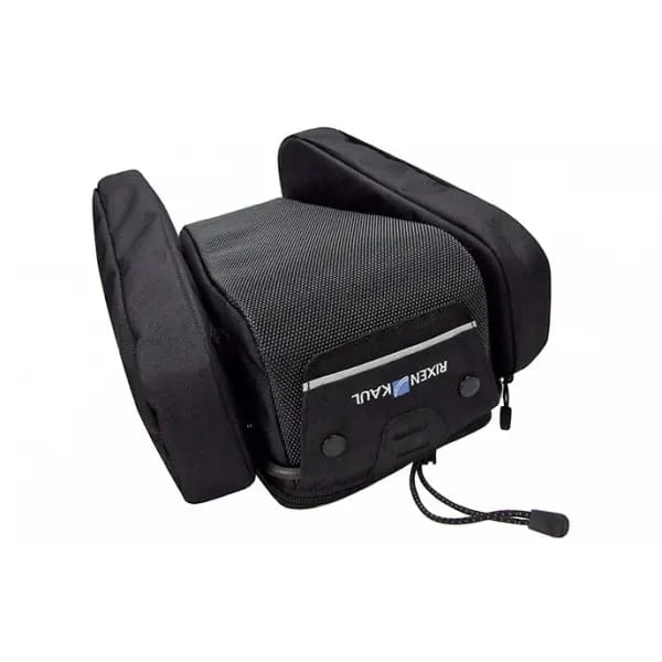 Fietszadeltas met adapter Klickfix Max Sport