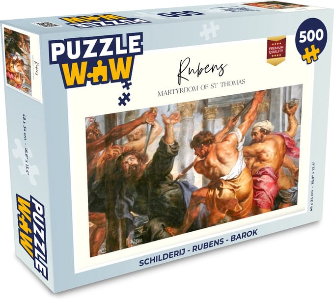 Puzzel Schilderij - Rubens - Barok - Legpuzzel - Puzzel 500 stukjes