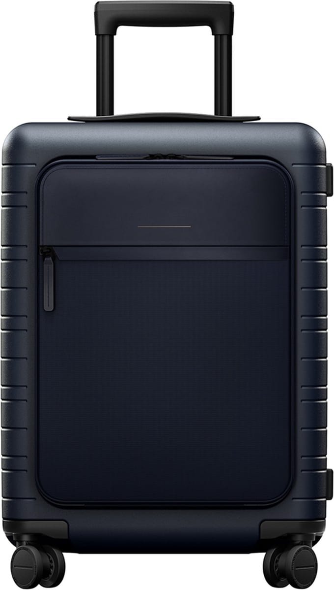 Horizn Studios trolley met laptopvak Essential M5 Cabin Trolley Night Blue donkerblauw 55cm