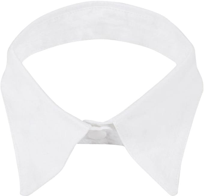 Dailygoody - Modieuze Witte Afneembare Choker - Valse Kraag - Ideaal
