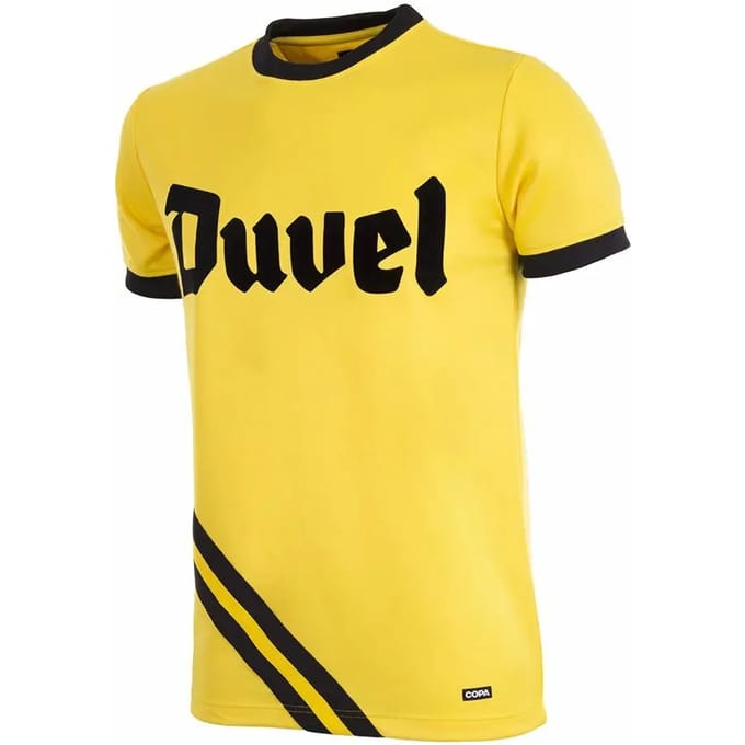COPA - Berchem Sport 1982/83 Retro Voetbalshirt - Heren - Geel - S