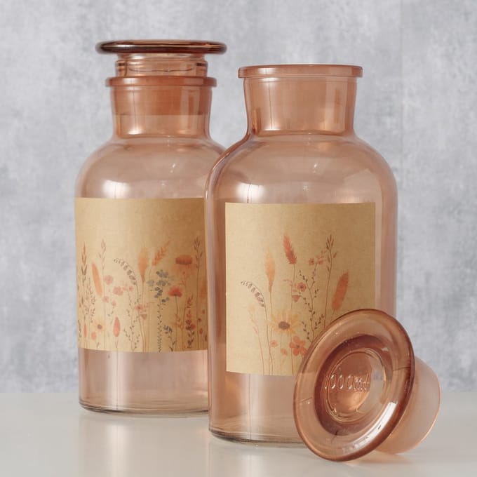 Apothekers fles Kornelia H22cm glas