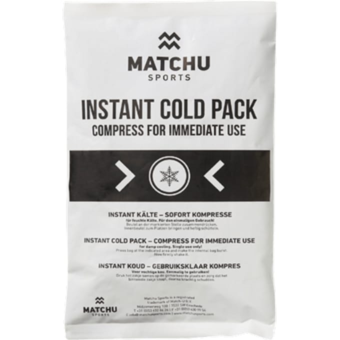 Matchu Sports Ice Pack set 12 stuks (instant cold) - 12 Ice packs - Wit