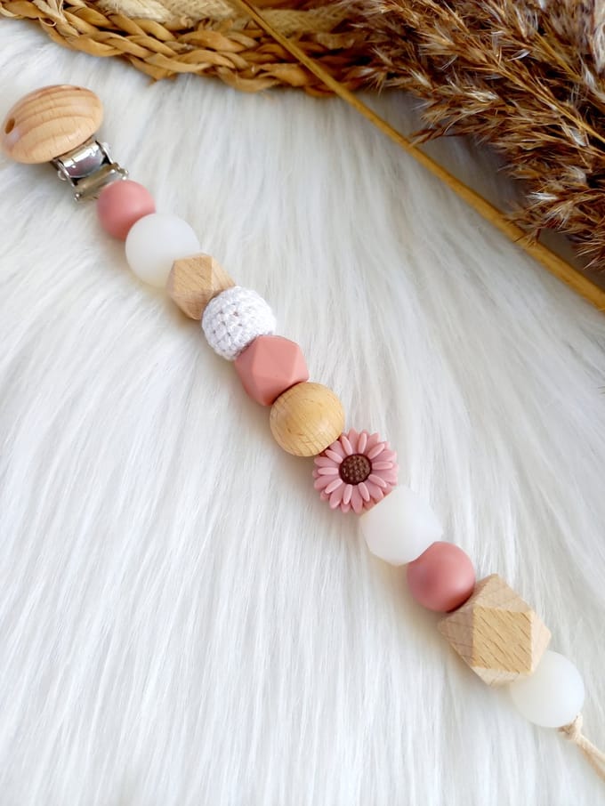 Happy-by-Lies Speenkoord Daisy Powderblush