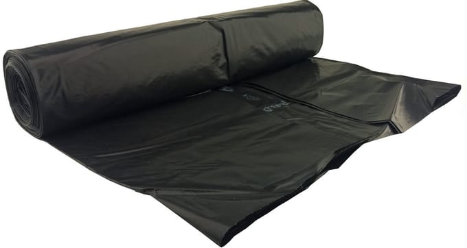 Meva Serie - Afvalzakken - 240L - Zwart - Polyetheen