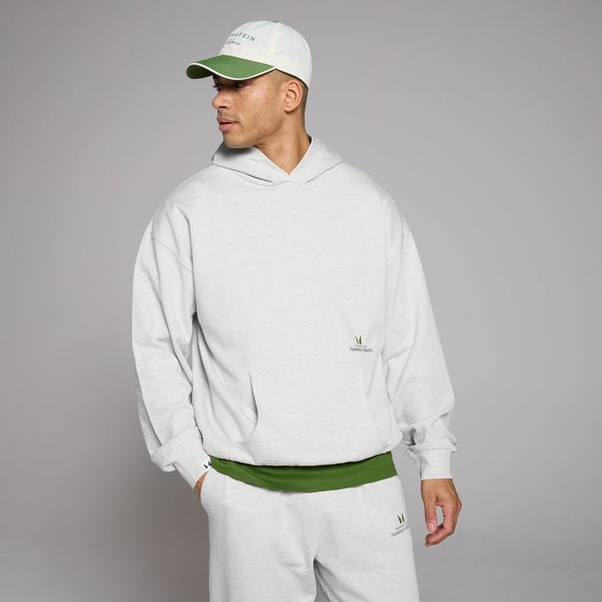 MP Lifestyle oversized hoodie - Gemêleerd grijs - XXS-XS