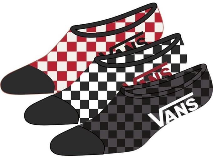 Vans Classic Super Onzichtbare Sokken 3 Paren Veelkleurig EU 42 1/2-47 Man