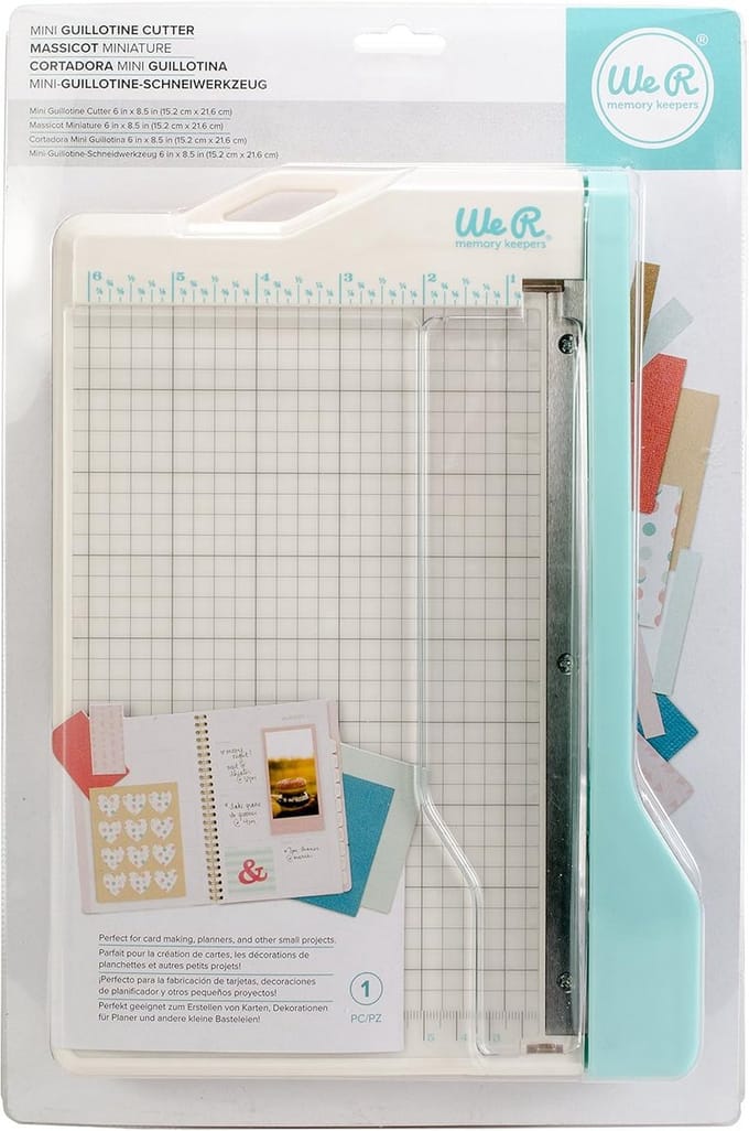 Compact Mini Guillotine Cutter voor Creatieve Projecten