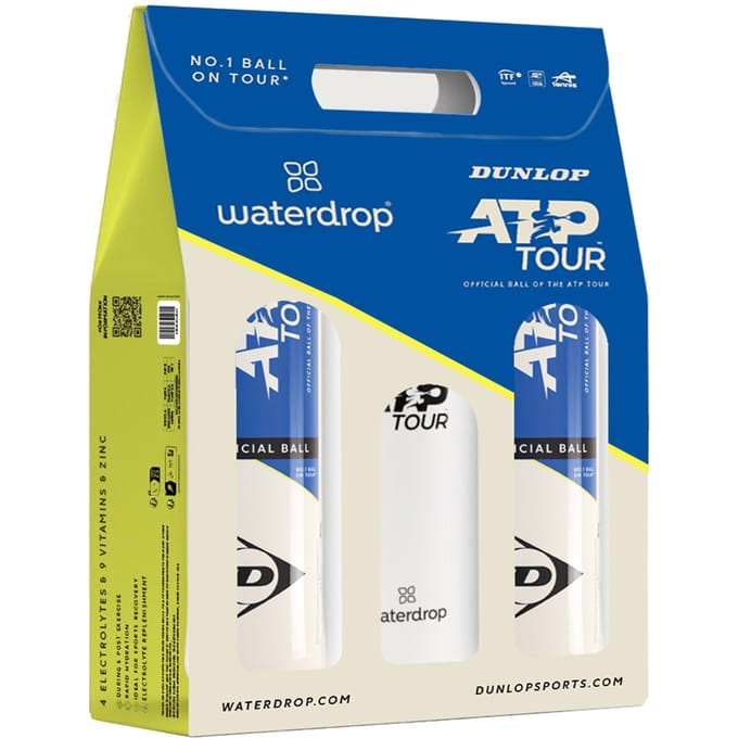 Dunlop ATP 2x 4er Dose + Waterdrop Tri-Pack