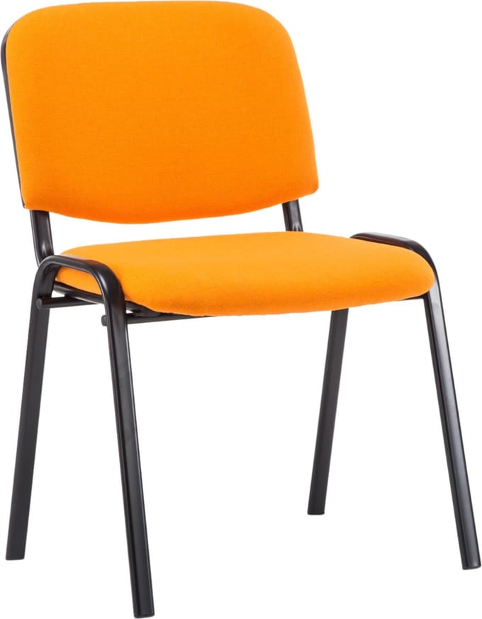 CLP Ken Eetkamerstoel - Stof oranje