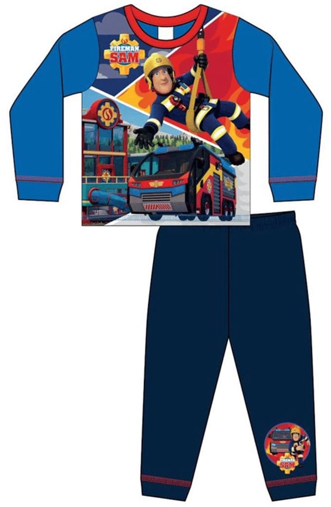 Brandweerman Sam - Pyjama - Maat 92/98 - Fireman Sam - Kinderpyjama - Katoen