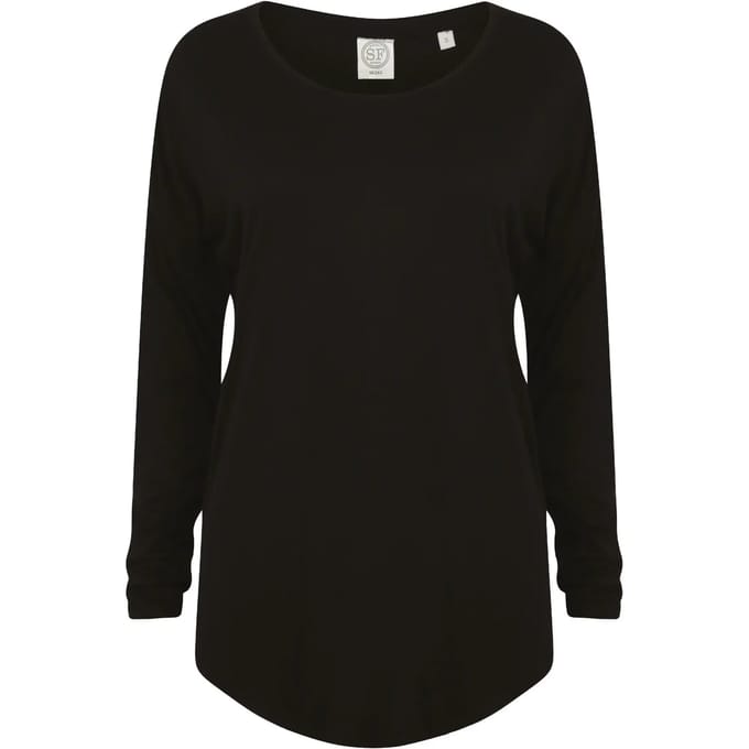 Dames-T-shirt Skinni Fit Slounge