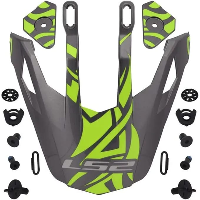 Vizier voor motorcrosshelm LS2 MX702 Rangi