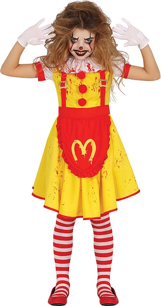 Fiestas Guirca - Miss Mckiller meisjes (5-6 jaar)