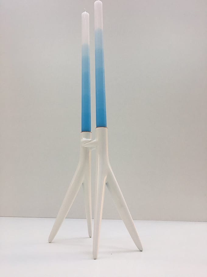 Kartell Kandelaar Abbracciaio-Wit