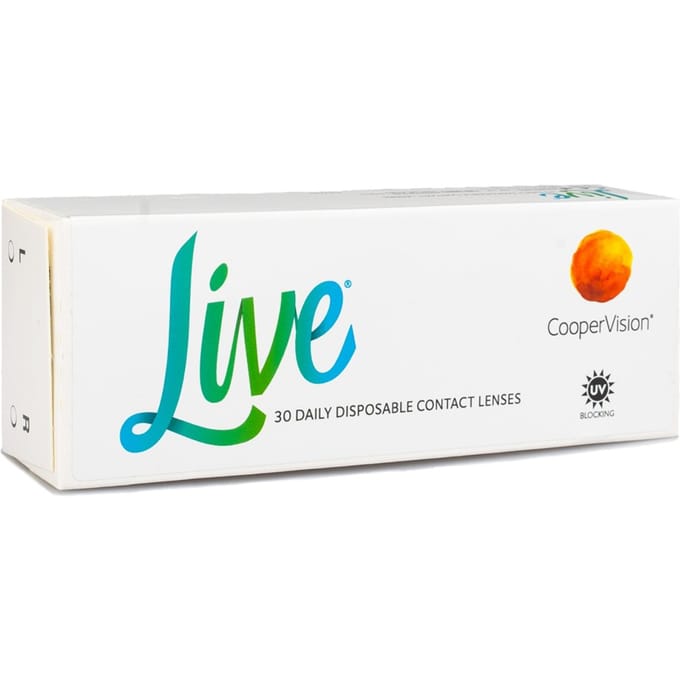 Live Daily Disposable (30 lenzen) Sterkte: -1.75, BC: 8.60, DIA: 14.00