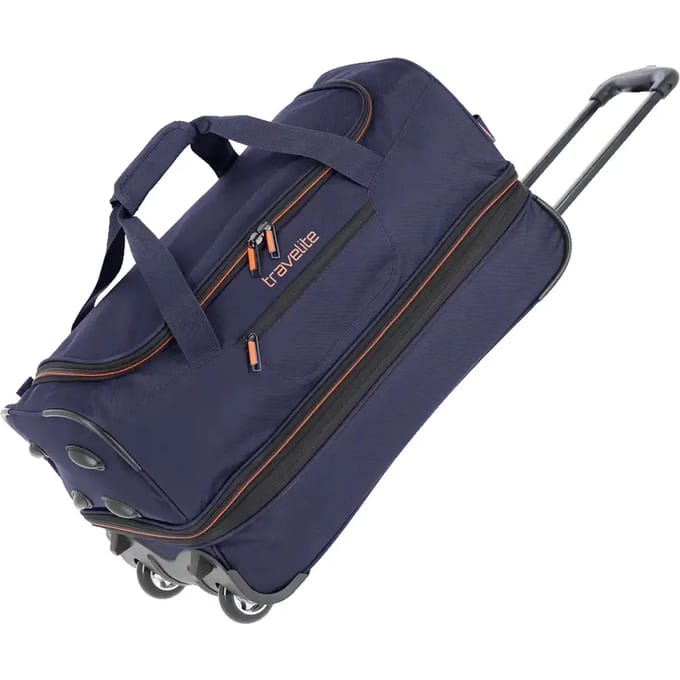 Travelite Basics - Rollreisetasche 51/64L 55 cm erw. (navy)