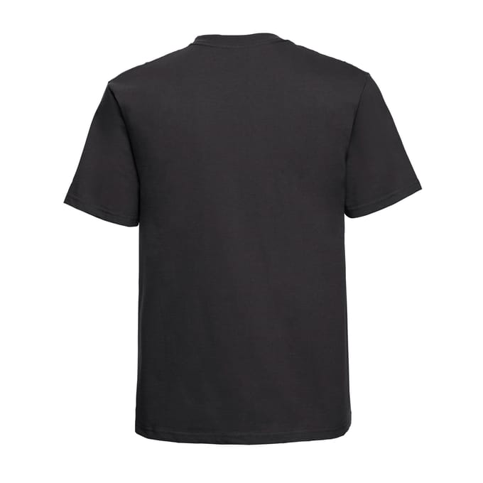 Russell Heren Zwaargewicht T-Shirt (Zwart)