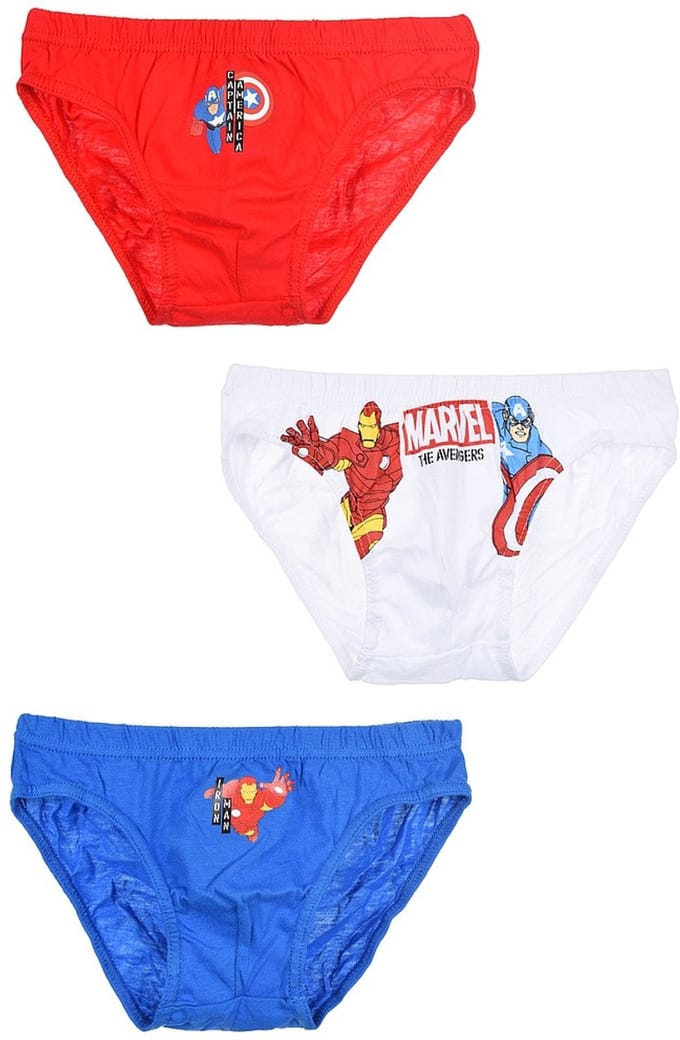 Avengers kinderondergoed, 3 stuks/verpakking 4/5 jaar
